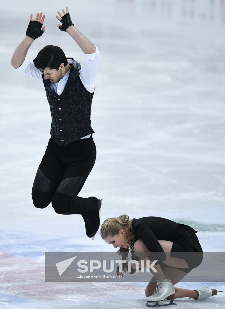 ISU Figure Skating Championships. Ice dance short program
