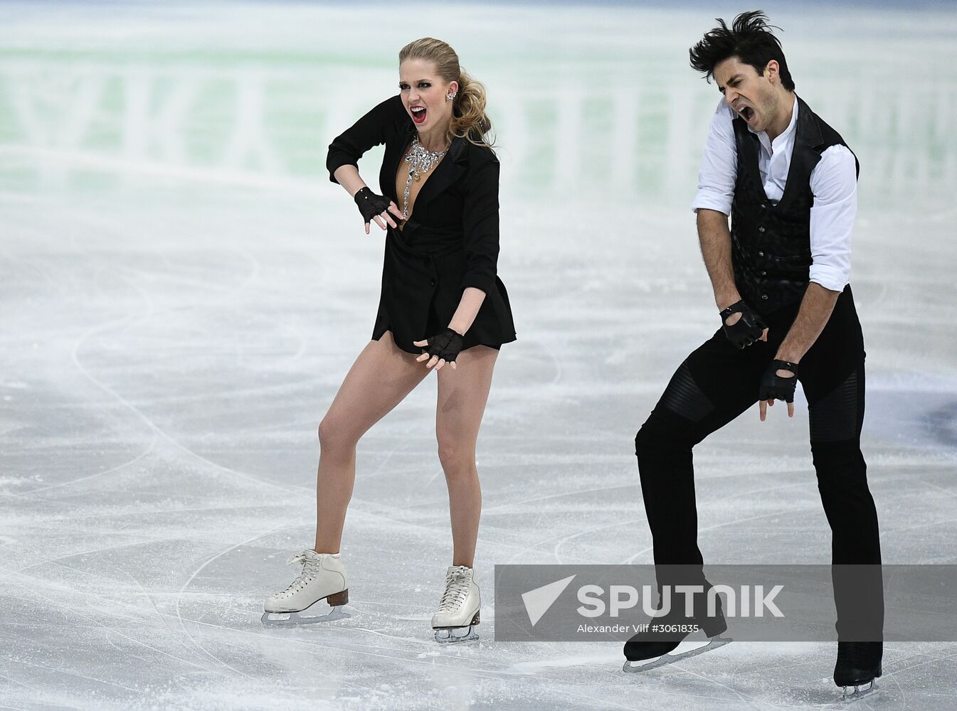 ISU Figure Skating Championships. Ice dance short program