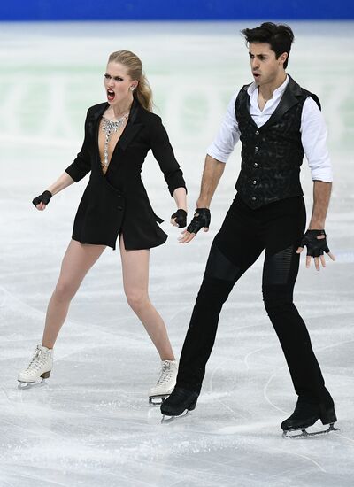 ISU Figure Skating Championships. Ice dance short program