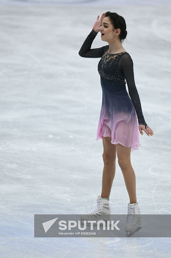 ISU Figure Skating Championships. Women's free skate