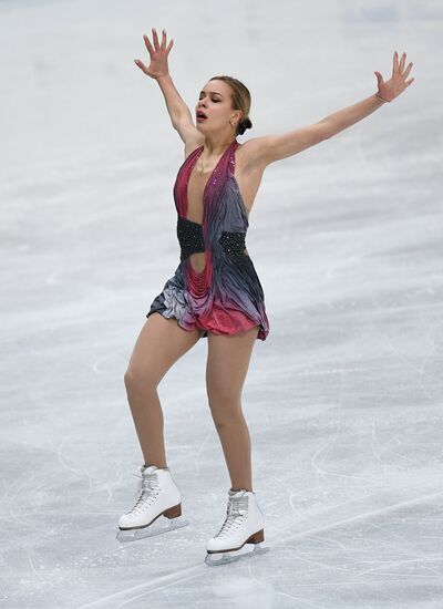 ISU Figure Skating Championships. Women's free skate