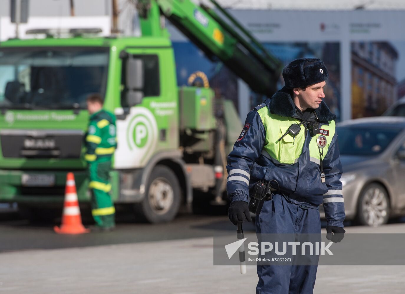 Traffic in Moscow