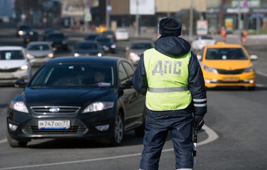 Traffic in Moscow