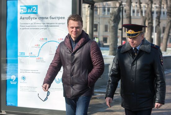 New bus lane designated in downtown Moscow