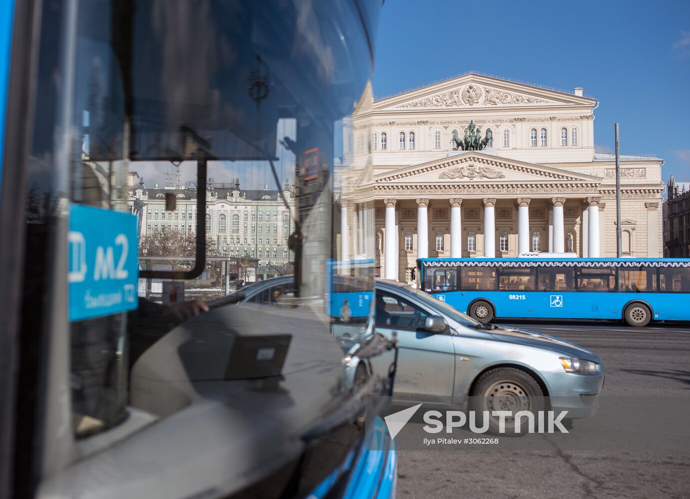 New bus lane designated in downtown Moscow