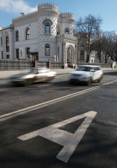 New bus lane designated in downtown Moscow
