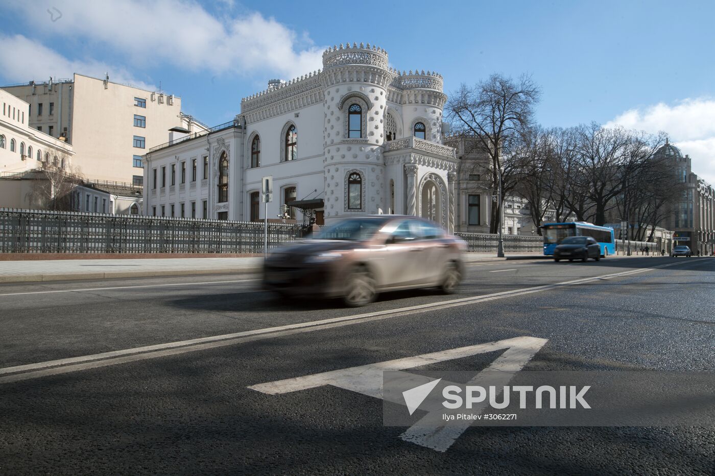 New bus lane designated in downtown Moscow