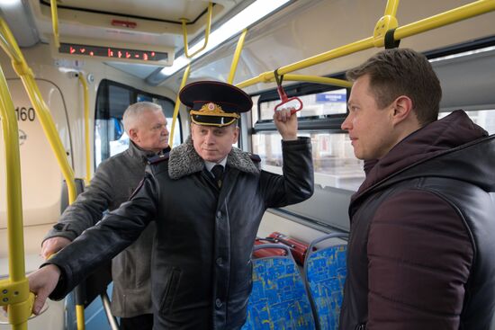 New bus lane designated in downtown Moscow