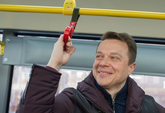 New bus lane designated in downtown Moscow