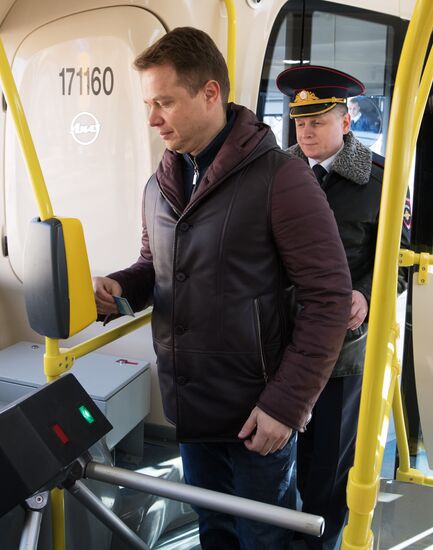 New bus lane designated in downtown Moscow