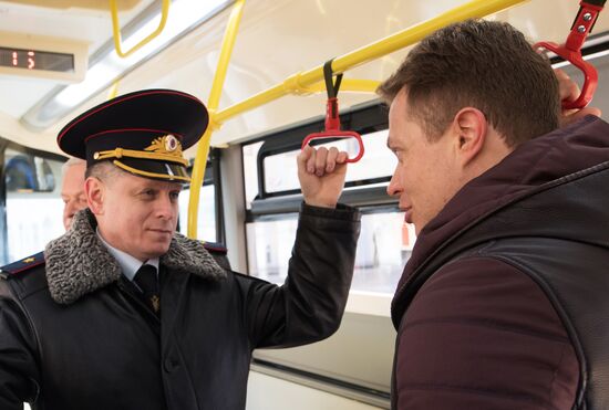 New bus lane designated in downtown Moscow