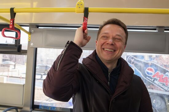 New bus lane designated in downtown Moscow