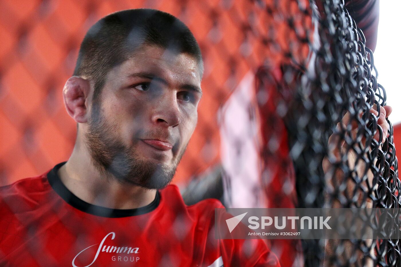 Khabib Nurmagomedov's training session