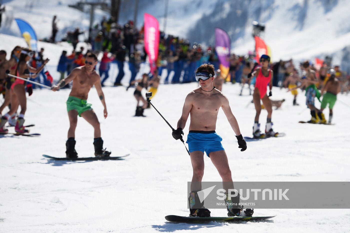BoogelWoogel alpine carnival in Sochi