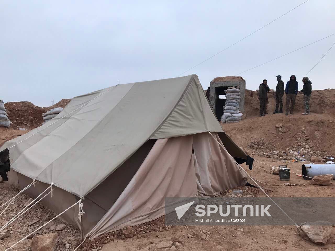 Assault on Halfaya city in the north of Hama Governorate