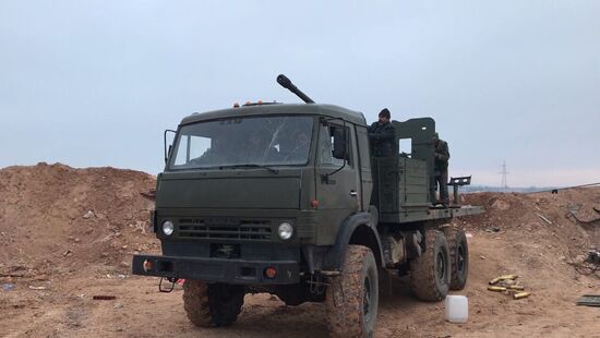 Assault on Halfaya city in the north of Hama Governorate