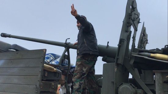 Assault on Halfaya city in the north of Hama Governorate