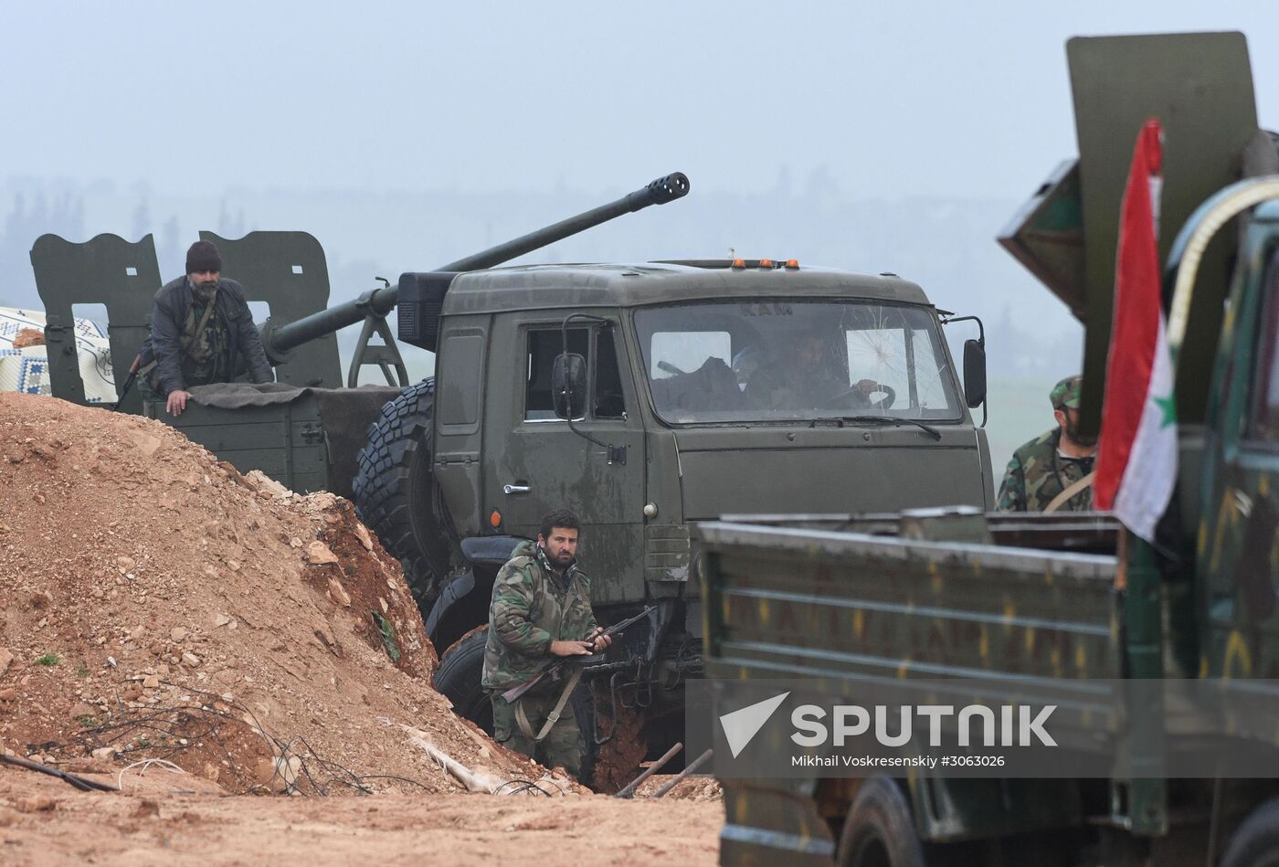 Assault on Halfaya city in the north of Hama Governorate