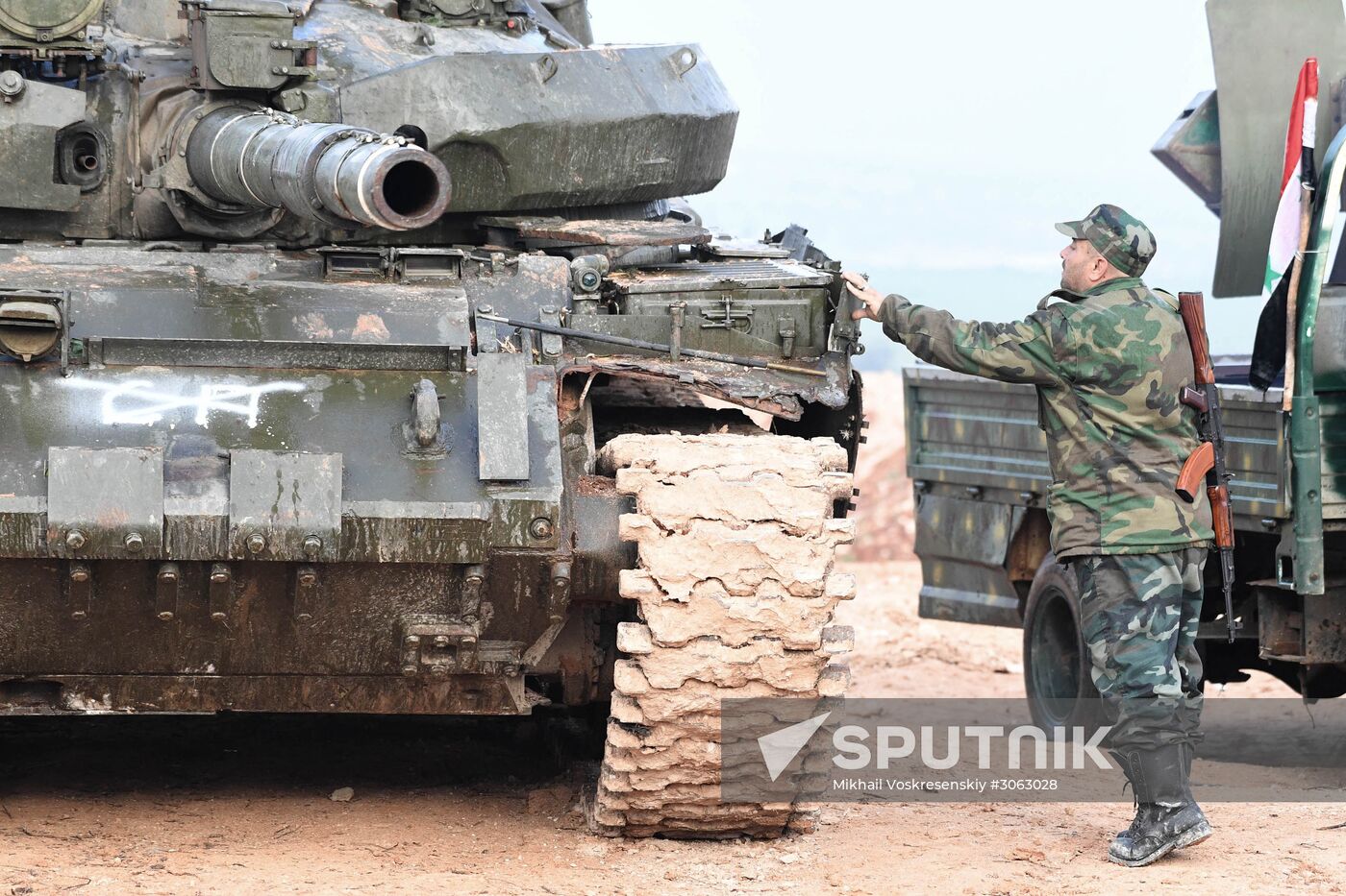 Assault on Halfaya city in the north of Hama Governorate