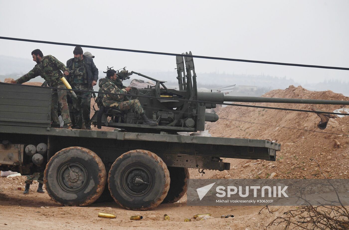 Assault on Halfaya city in the north of Hama Governorate