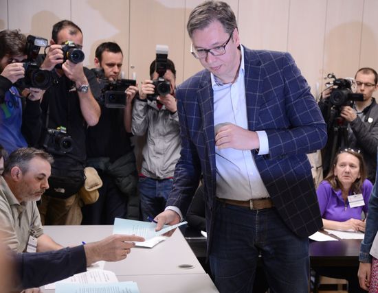 Presidental election in Serbia