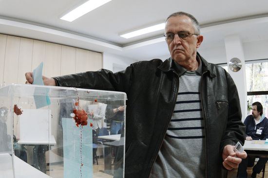 Presidental election in Serbia
