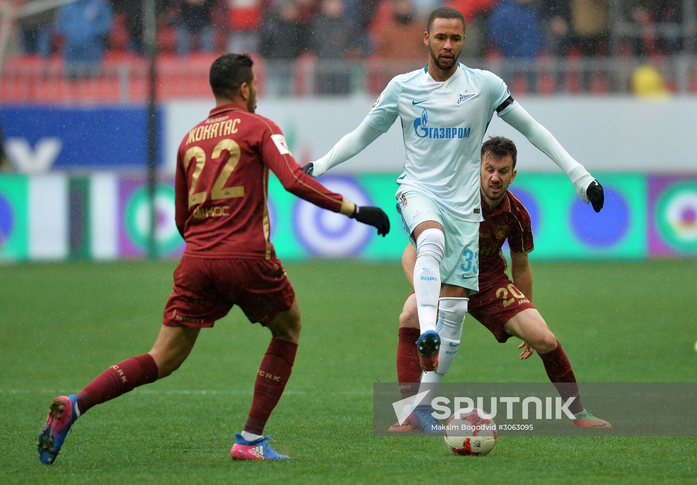 Football. Russian Premier League. Rubin vs. Zenit