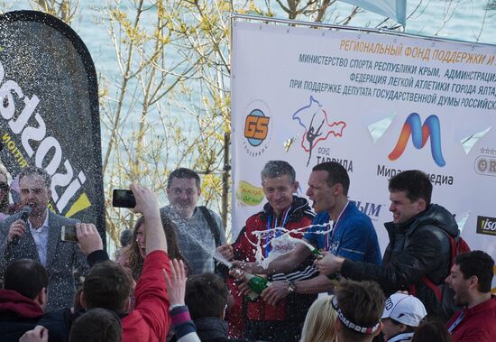 The second All-Russian Yalta 2017 marathon in Crimea