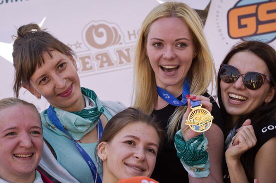 The second All-Russian Yalta 2017 marathon in Crimea