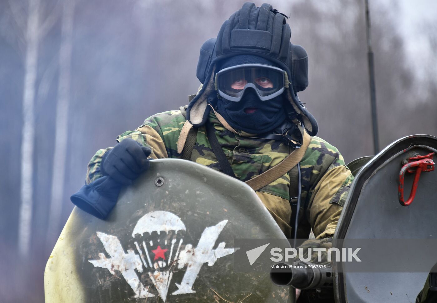 International military exercise of airborne troops in Vitebsk