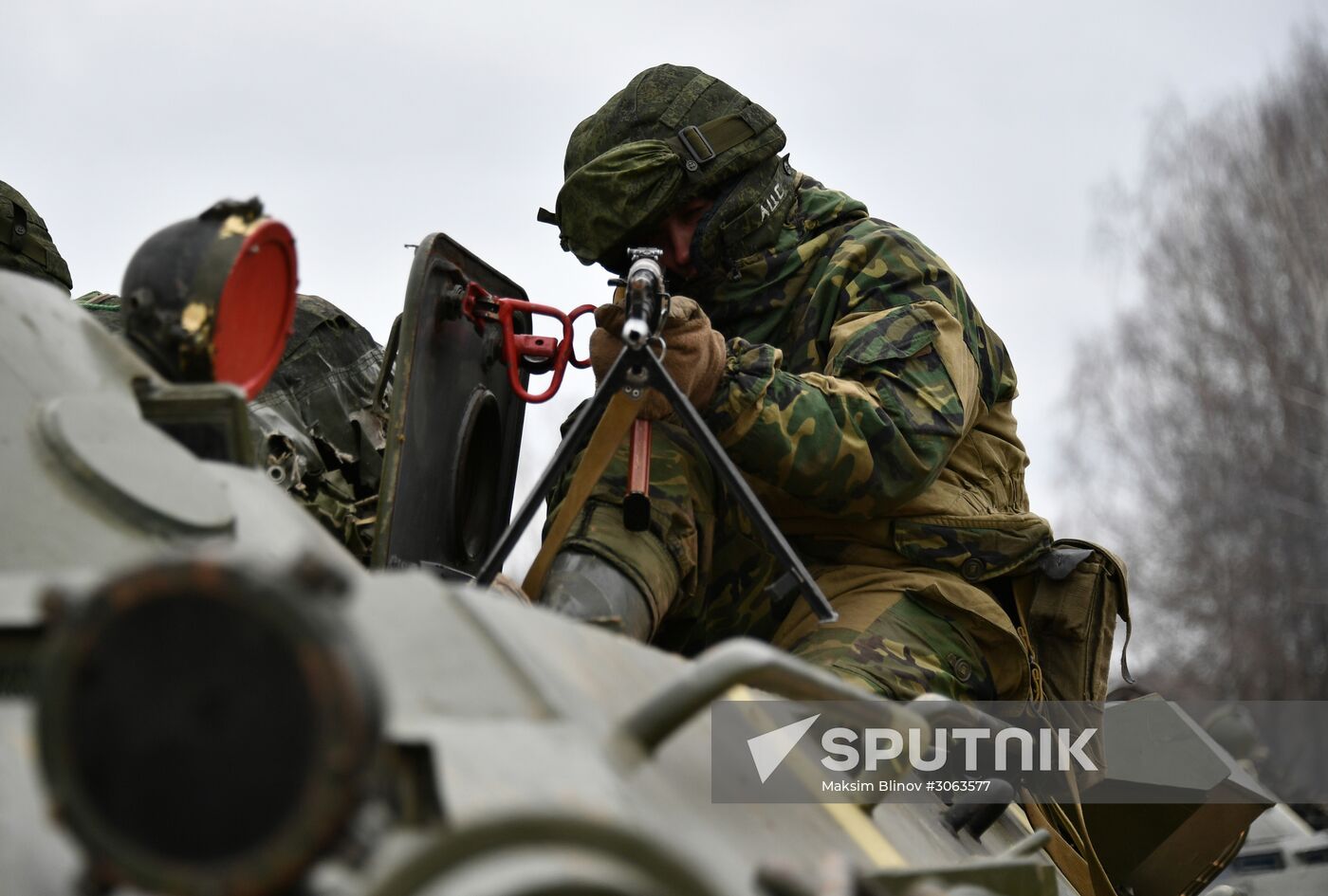 International military exercise of airborne troops in Vitebsk