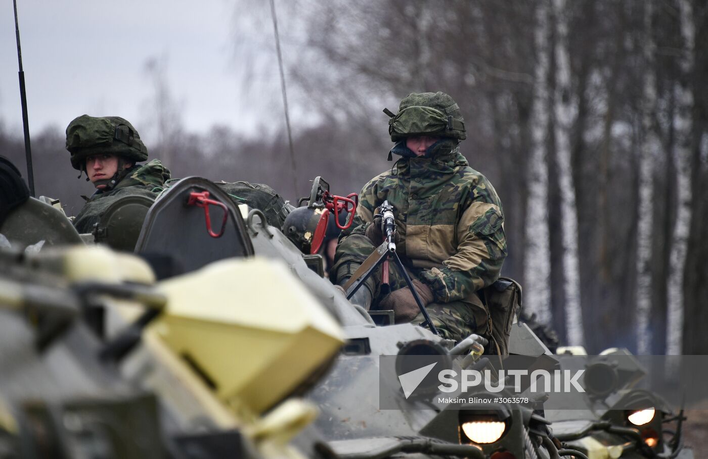 International military exercise of airborne troops in Vitebsk