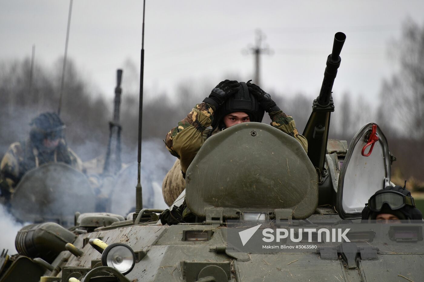 International military exercise of airborne troops in Vitebsk