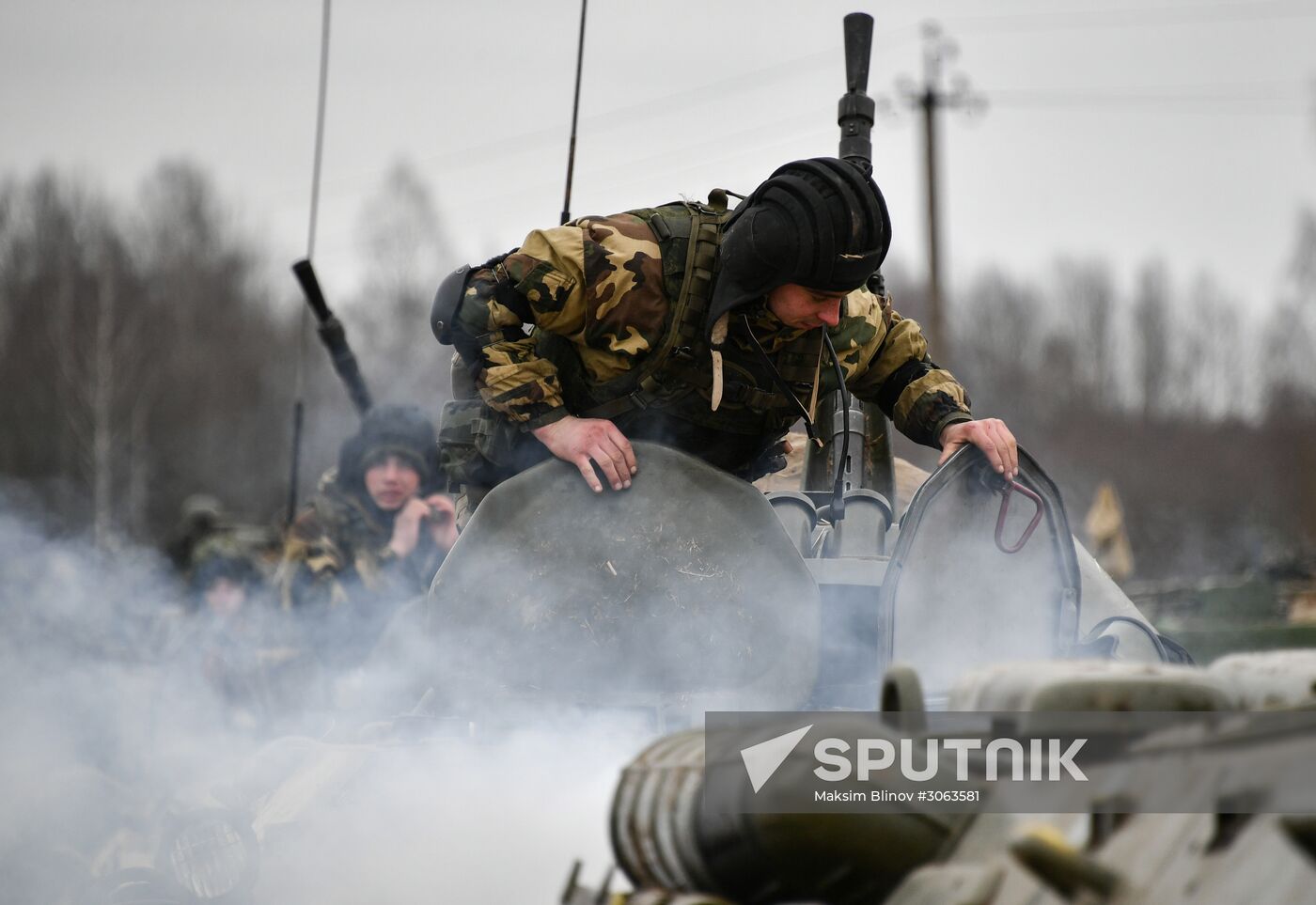 International military exercise of airborne troops in Vitebsk