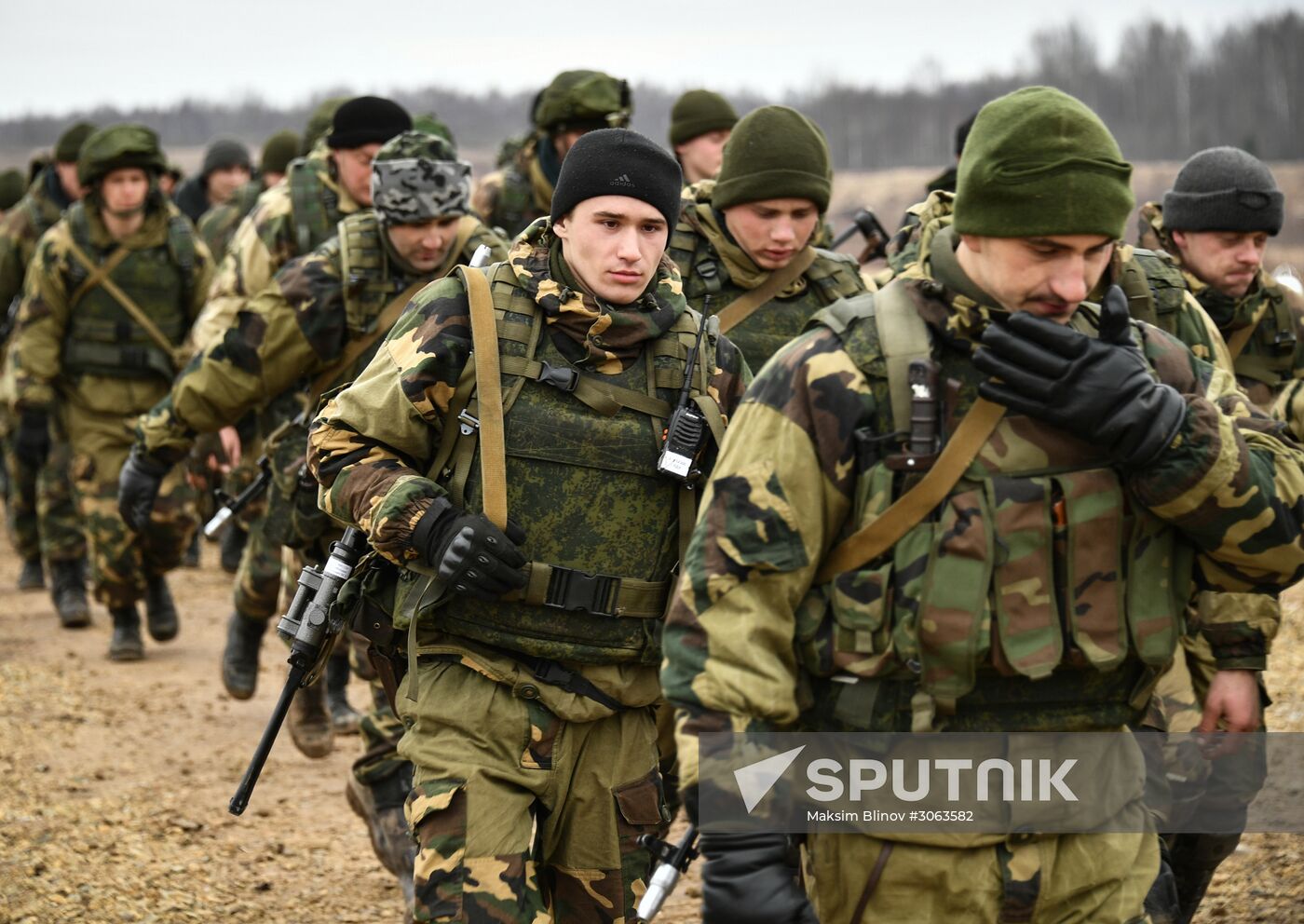 International military exercise of airborne troops in Vitebsk