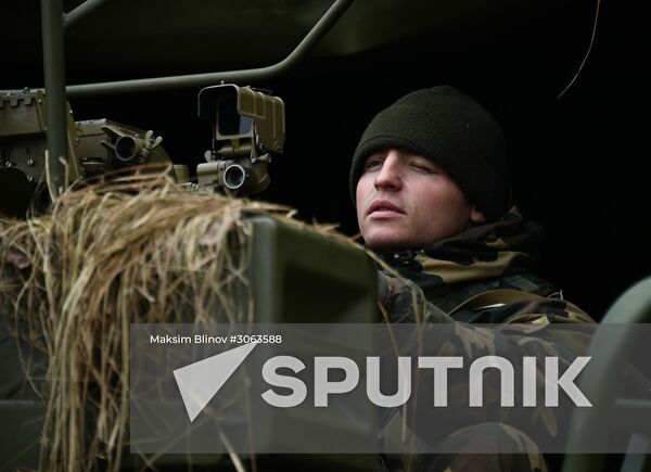 International military exercise of airborne troops in Vitebsk