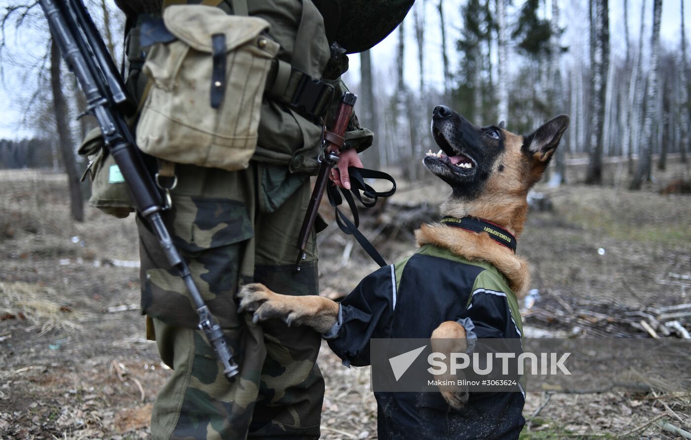 International military exercise of airborne troops in Vitebsk