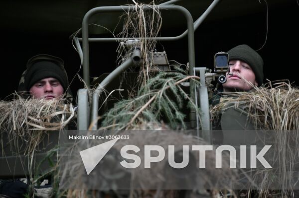 International military exercise of airborne troops in Vitebsk