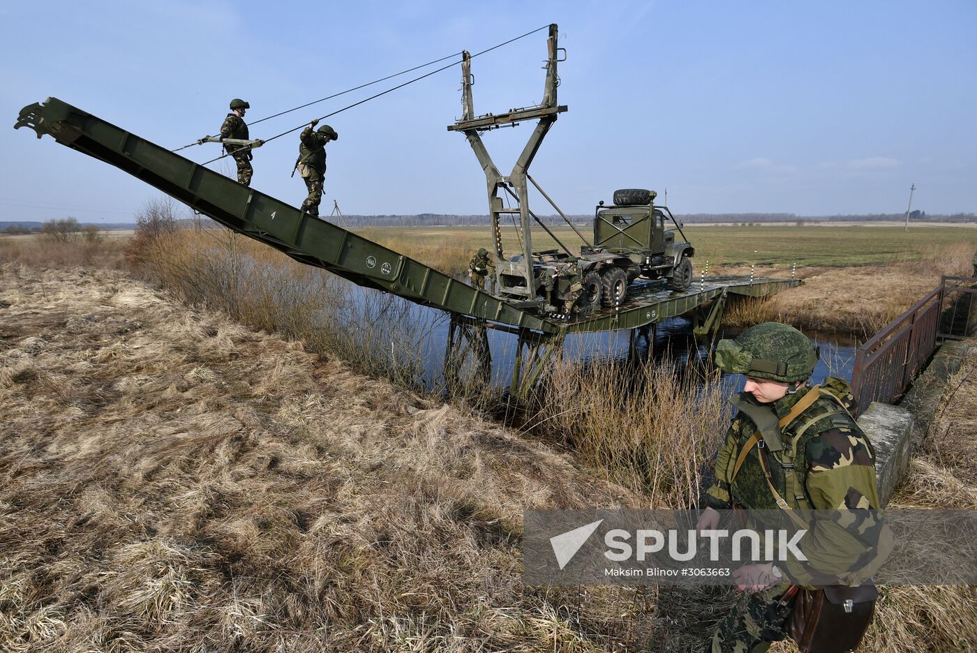 International military exercise of airborne troops in Vitebsk