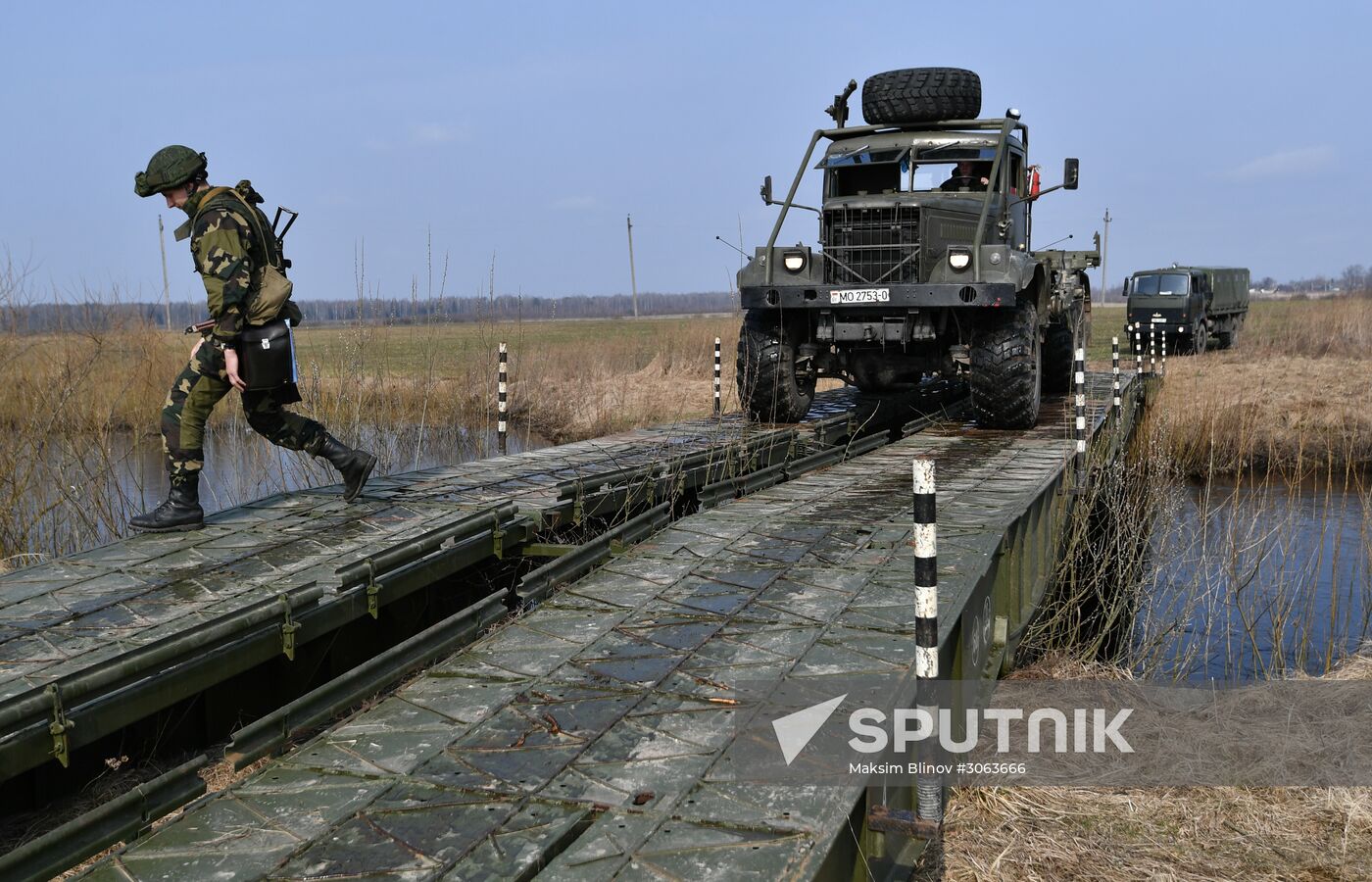 International military exercise of airborne troops in Vitebsk