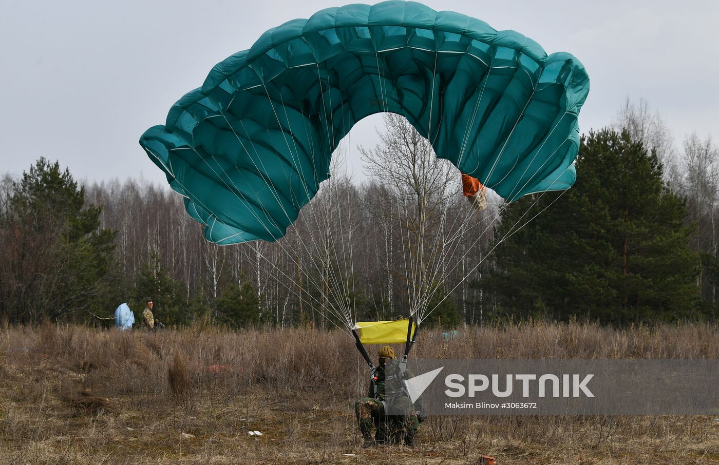 International military exercise of airborne troops in Vitebsk