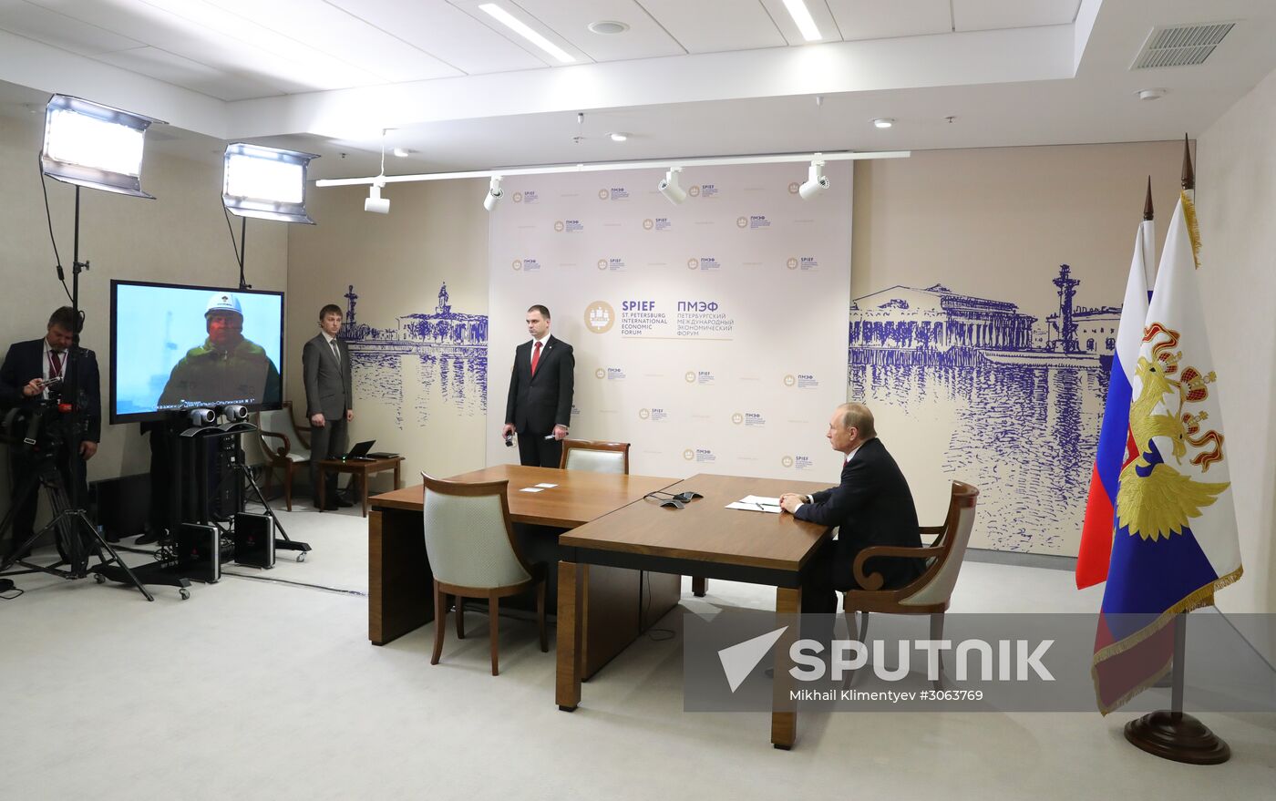 Russian President Vladimir Putin visits Northwestern Federal District