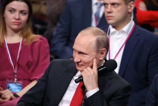 Russian President Vladimir Putin visits Northwestern Federal District