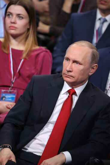 Russian President Vladimir Putin visits Northwestern Federal District