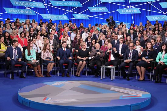 Russian President Vladimir Putin visits Northwestern Federal District