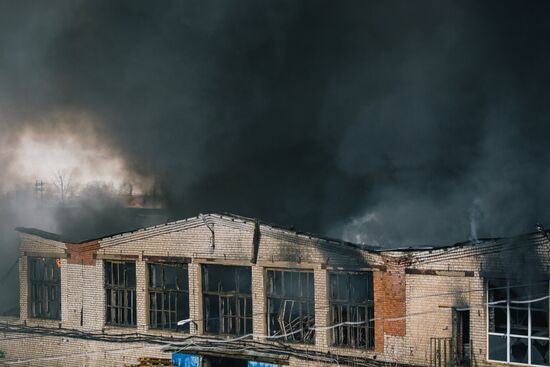 Fire in Ivanovo