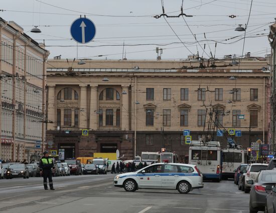 Explosions in St.Petersburg underground