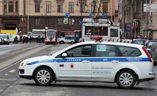 Explosions in St.Petersburg underground