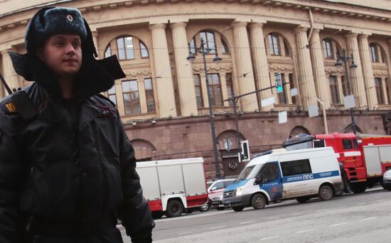 Explosions in St.Petersburg underground