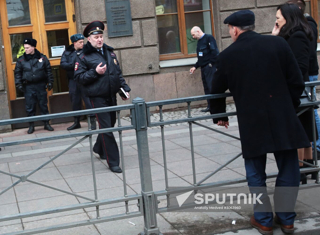 Explosions in St.Petersburg underground